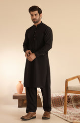 MEN KAMEEZ SHALWAR BLACK
