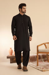 MEN KAMEEZ SHALWAR BLACK