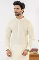 SUMMER'25 MEN KAMEEZ SHALWAR CREAM