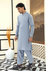 STONE BLUE 100% COTTON KAMEEZ SHALWAR
