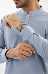 STONE BLUE 100% COTTON KAMEEZ SHALWAR