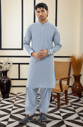 STONE BLUE 100% COTTON KAMEEZ SHALWAR