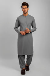 FESTIVE'23 MEN KAMEEZ SHALWAR CASUAL MOCHA