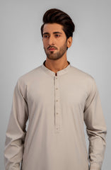 PRE WINTER'23 MEN KAMEEZ SHALWAR CASUAL FAWN