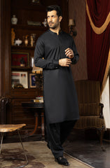 MEN KAMEEZ SHALWAR BLACK