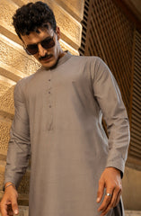 MEN KAMEEZ SHALWAR GREY