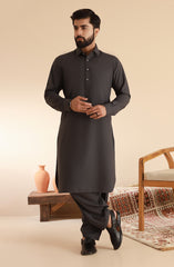 MEN KAMEEZ SHALWAR CHARCOAL