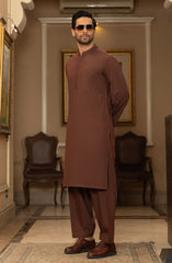 MEN KAMEEZ SHALWAR REDISH