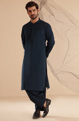 MEN KAMEEZ SHALWAR NAVY BLUE