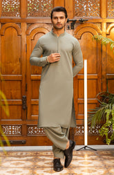MEN KAMEEZ SHALWAR SAGE GREEN