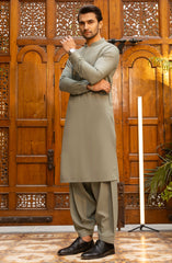 MEN KAMEEZ SHALWAR SAGE GREEN