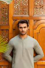 MEN KAMEEZ SHALWAR SAGE GREEN