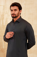 MEN KAMEEZ SHALWAR CHARCOAL