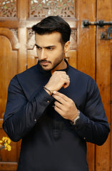 MEN KAMEEZ SHALWAR NAVY BLUE