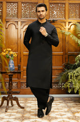 MEN KAMEEZ SHALWAR BLACK