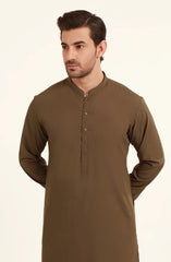 LIGHT WOOD BLENDED KAMEEZ SHALWAR