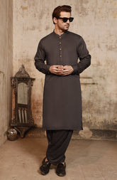 CHOCOLATE BLENDED KAMEEZ SHALWAR