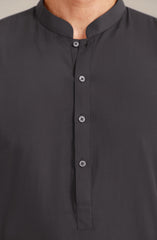 PURPLE BLENDED KAMEEZ SHALWAR