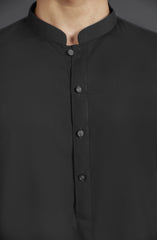 CHARCOAL BLENDED KAMEEZ SHALWAR