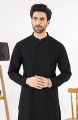 BLACK BLENDED KAMEEZ SHALWAR