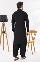 BLACK BLENDED KAMEEZ SHALWAR