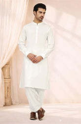 OFF-WHITE 100% COTTON KAMEEZ SHALWAR