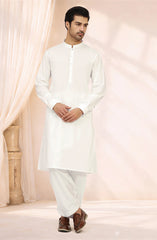 OFF-WHITE 100% COTTON KAMEEZ SHALWAR