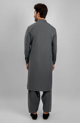 FESTIVE'23 MEN KAMEEZ SHALWAR CASUAL GREY