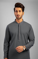FESTIVE'23 MEN KAMEEZ SHALWAR CASUAL GREY