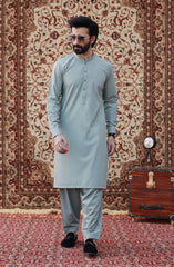 FESTIVE'23 MEN KAMEEZ SHALWAR SEMI FORMAL SAGE GREEN