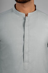 PRE WINTER'23 MEN KAMEEZ SHALWAR CASUAL LIGHT GREY