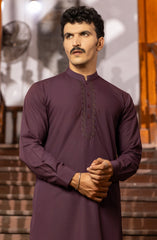 WINTER'23 MEN KAMEEZ SHALWAR SEMI FORMAL MAROON