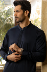 MEN KAMEEZ SHALWAR NAVY BLUE