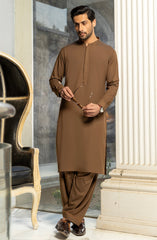 MEN KAMEEZ SHALWAR KHAKI