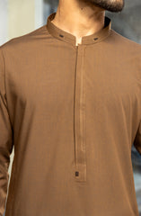 MEN KAMEEZ SHALWAR KHAKI