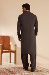 MEN KAMEEZ SHALWAR CHARCOAL