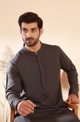 MEN KAMEEZ SHALWAR CHARCOAL