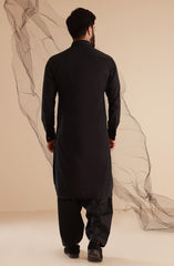 MEN KAMEEZ SHALWAR BLACK