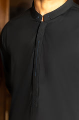 MEN KAMEEZ SHALWAR BLACK