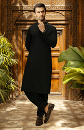 MEN KAMEEZ SHALWAR BLACK