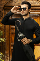 MEN KAMEEZ SHALWAR BLACK