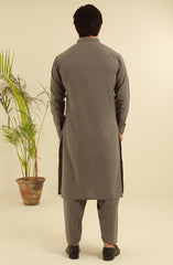 MEN KAMEEZ SHALWAR DARK GREY