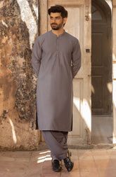TEA PINK BLENDED KAMEEZ SHALWAR