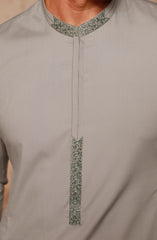 LATTE BLENDED EMBROIDERED KAMEEZ SHALWAR