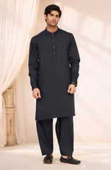 CHARCOAL BLENDED KAMEEZ SHALWAR