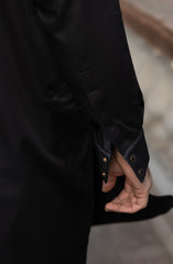 BLACK BLENDED KAMEEZ SHALWAR