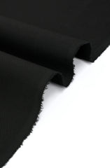 MTJ BLACK BLENDED UNSTITCHED