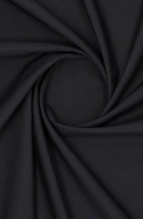 MTJ BLACK BLENDED UNSTITCHED