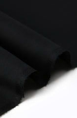 MTJ BLACK BLENDED UNSTITCHED