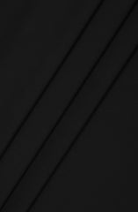 BLACK BLENDED UNSTITCHED